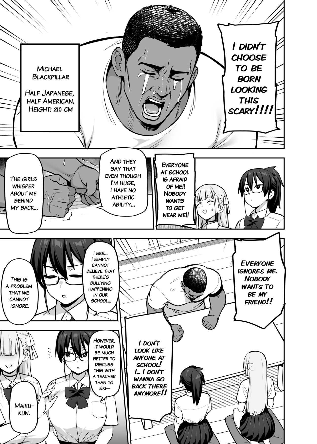Hentai Manga Comic-About the Student Council Members' Huge Tits!-Read-34